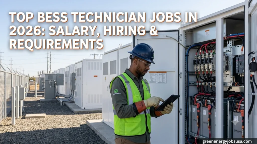 BESS Technician Jobs