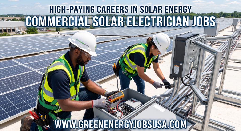 Commercial Solar Electrician Jobs