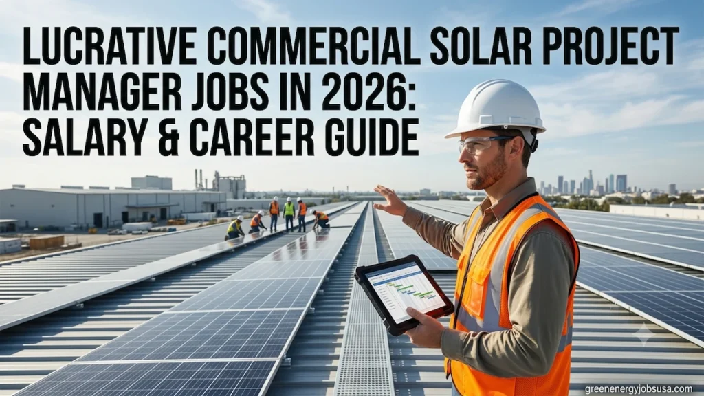 Commercial Solar Project Manager Jobs