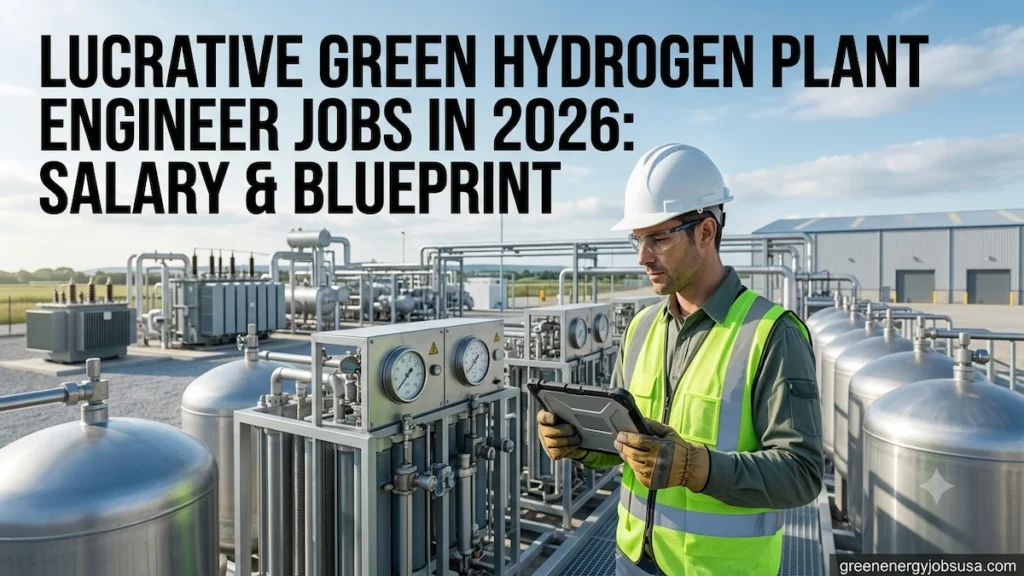 Green Hydrogen Plant Engineer Jobs