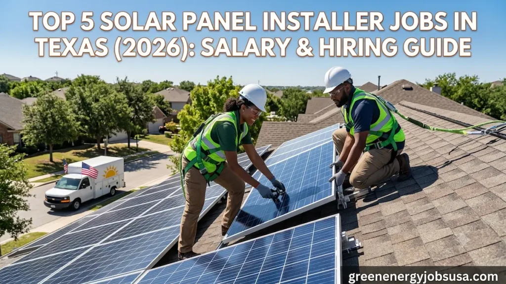 Solar Panel Installer Jobs in Texas