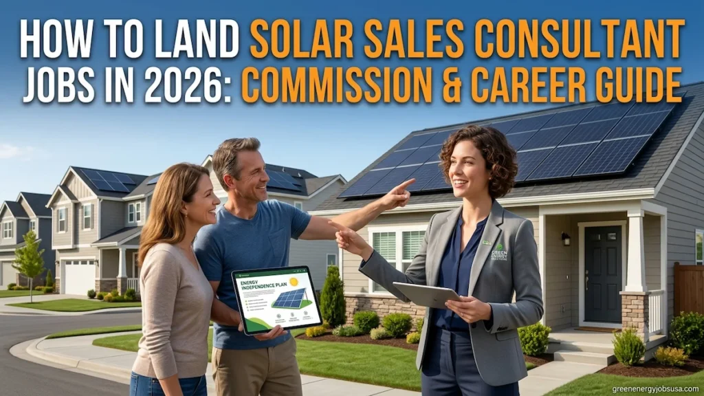 Solar Sales Consultant Jobs