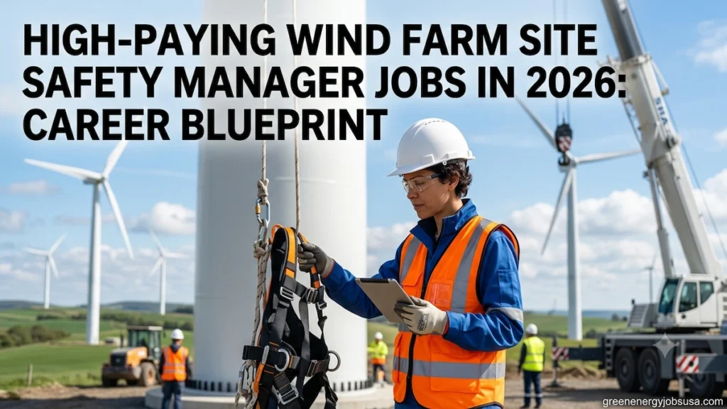 Wind Farm Site Safety Manager Jobs