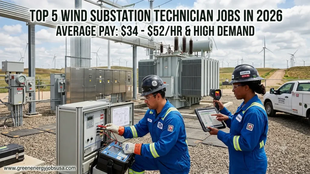 Wind Substation Technician Jobs