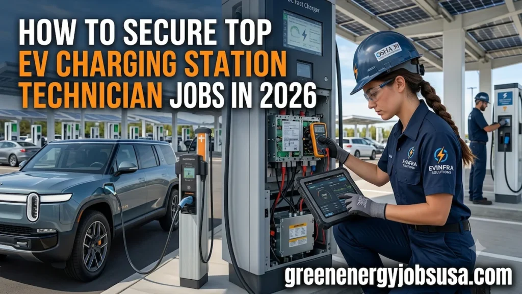 EV Charging Station Technician Jobs