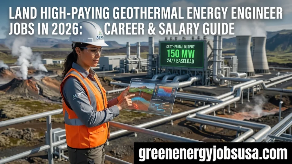 Geothermal Energy Engineer Jobs