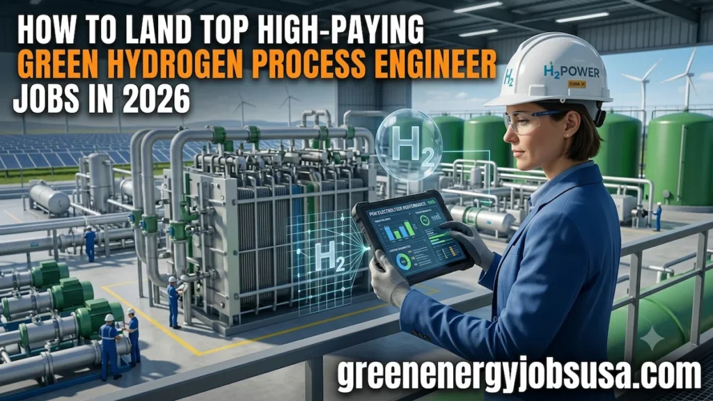 Green Hydrogen Process Engineer Jobs