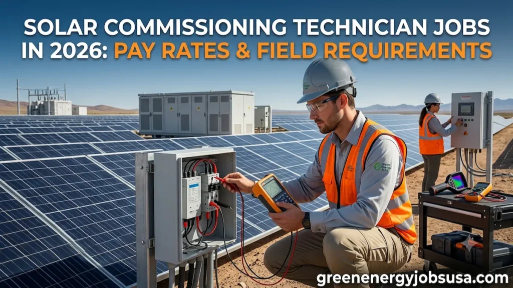Solar Commissioning Technician Jobs