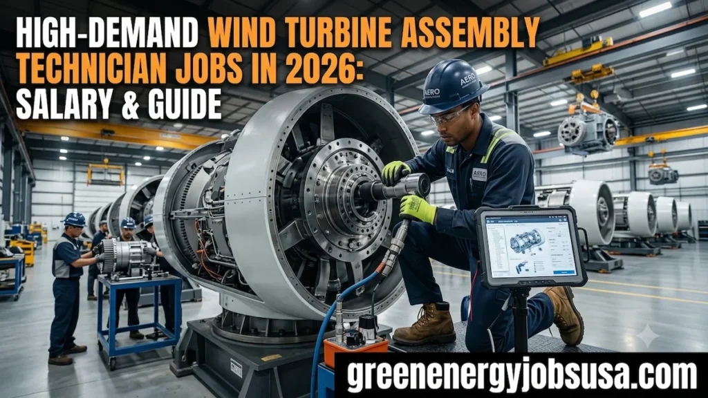 Wind Turbine Assembly Technician Jobs